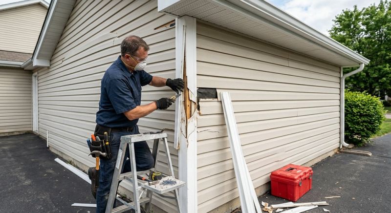 Exterior Molding Repair in Alpharetta, GA