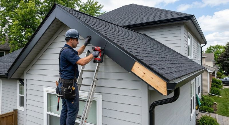 Roof Fascia Installation in Alpharetta, GA