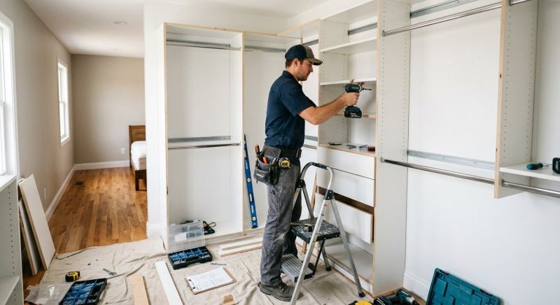 Walk In Closet Installation in Raleigh, NC