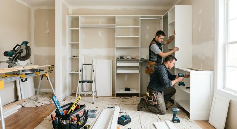 Closet Shelving Installation in Raleigh, NC