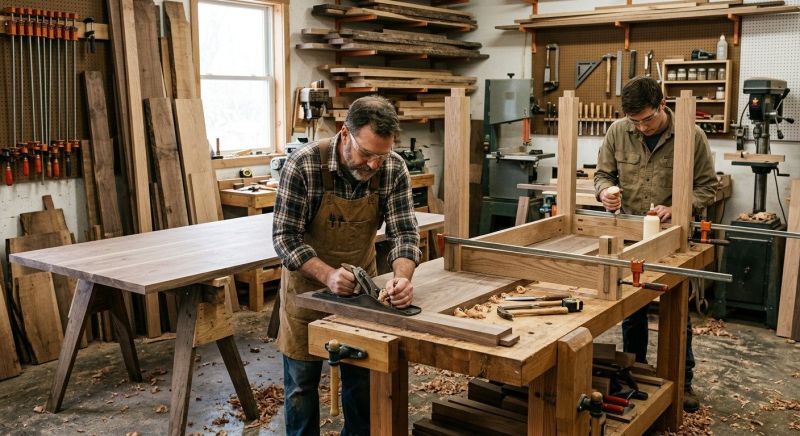 Custom Furniture Construction in Charlotte, NC