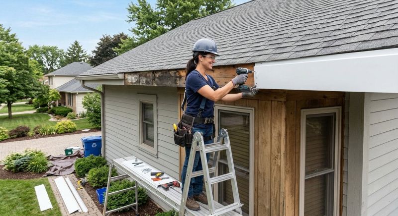 Fascia Replacement in Conroe, TX