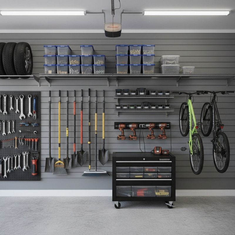 Garage Tool Rack Installation in Alexandria, VA