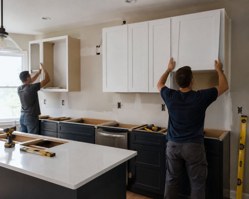 Kitchen Island Installation in Cincinnati, OH