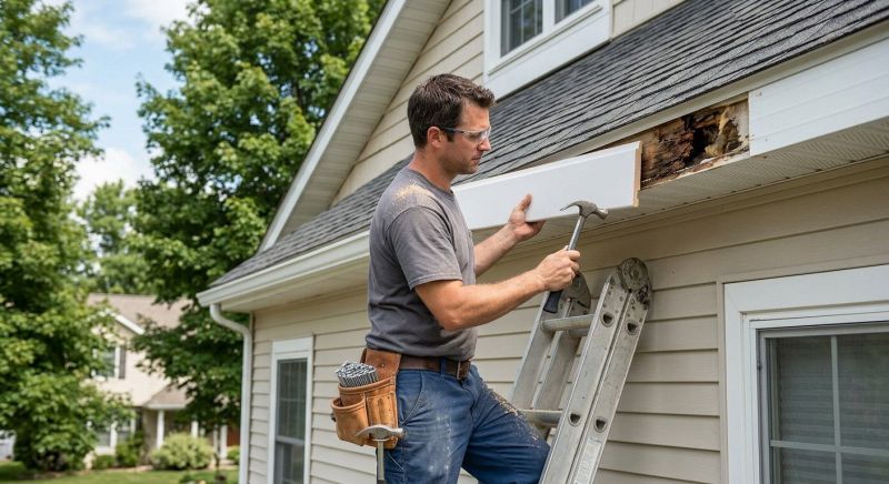 Metal Fascia Repair in Wilmington, NC
