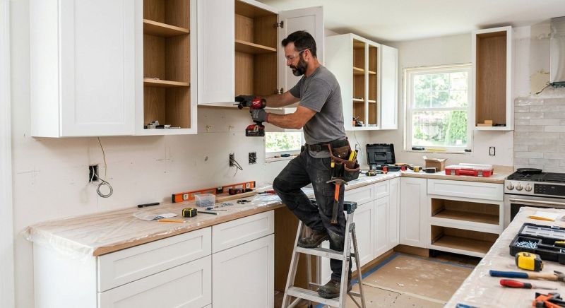 Rustic Cabinets Installation in Indianapolis, IN