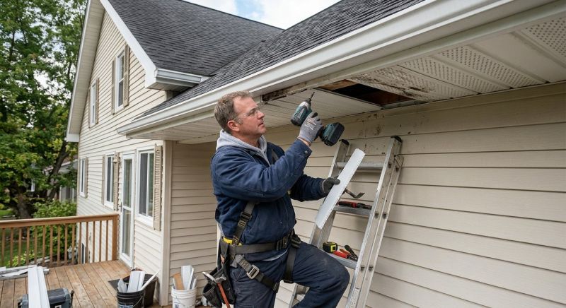 Soffit Repair in Conroe, TX